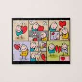 Das Herz Puzzle (Horizontal)