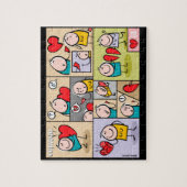 Das Herz Puzzle (Vertikal)