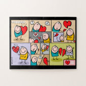 Das Herz Puzzle (Horizontal)
