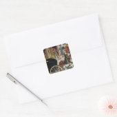 Das Herz Quadratischer Aufkleber (Umschlag)