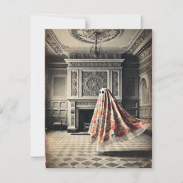 Das Herz und der Hollow - Gotische Viktorianische  Mitteilungskarte