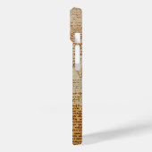 Das Herz und die Bronchiale erhalten Monogramm Case-Mate iPhone Hülle (Rückseite / Links)