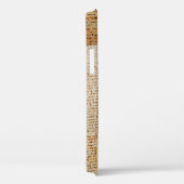 Das Herz und die Bronchiale erhalten Monogramm Case-Mate iPhone Hülle (Rückseite / Rechts)