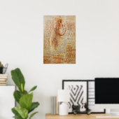 Das Herz und die Bronchiale Poster (Heimbüro)