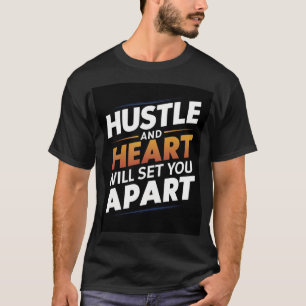 Das Herz und die Hektik werden Sie auseinander Set T-Shirt