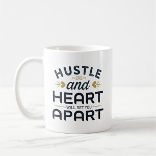 Das Herz und die Hektik werden Sie von der Tasse d