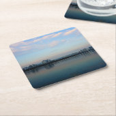 Das Herz und Soul von Seoul Rechteckiger Pappuntersetzer (angewinkelt)