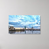 Das Herz von Boston Canvas Print Leinwanddruck (Vorderseite)