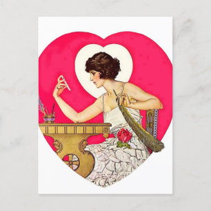 Das Herz von C. Coles Phillips Postkarte