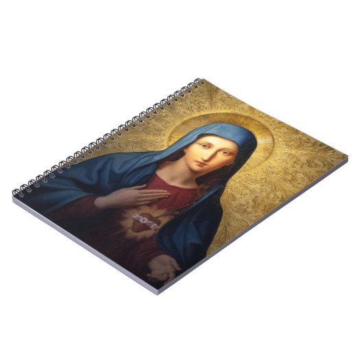 Das Herz von Maria von Leopold Kupelwieser Notizblock (Linke Seite)