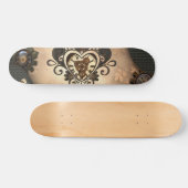 Das Herz von Steampunk Skateboard (Horizontal)