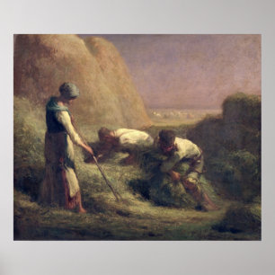 Das Heu Trussers, 1850-51 Poster