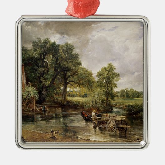 Das Heu Wain, 1821 Silbernes Ornament (Vorne)