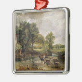 Das Heu Wain, 1821 Silbernes Ornament (Links)