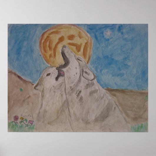 das Heulen Poster (Vorne)