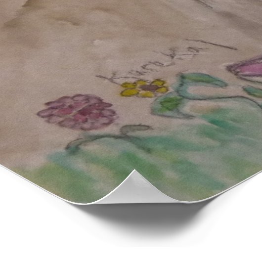 das Heulen Poster (Ecke)