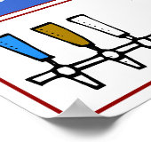 Das heutige Bierabzeichen, Hinzufügen oder Bearbei Poster (Ecke)