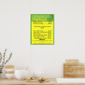 Das heutige Sondermenü Poster - im Restaurant werd (Küche)