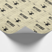Das Hexen-Ball-Halloween Geschenkpapier (Ecke)