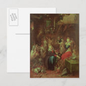 Das Hexenbad von 1606 Postkarte (Vorne/Hinten)