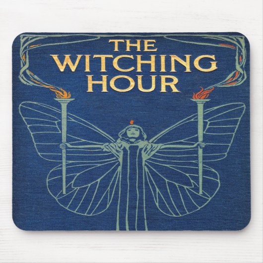 Das Hexenbuch fallen Mousepad (Vorne)