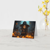 Das Hexenhaus Karte (Gelbe Blume)