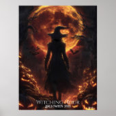 Das HexenhausHalloween Poster (Vorne)