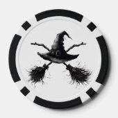 Das Hexenkreuz-Noir Pokerchips (Rückseite)