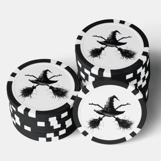 Das Hexenkreuz-Noir Pokerchips (Stapel)