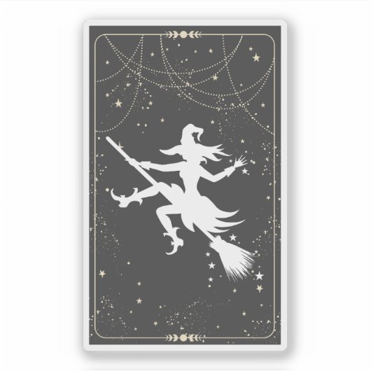 Das Hexensche Tarot Aufkleber (Vorderseite)