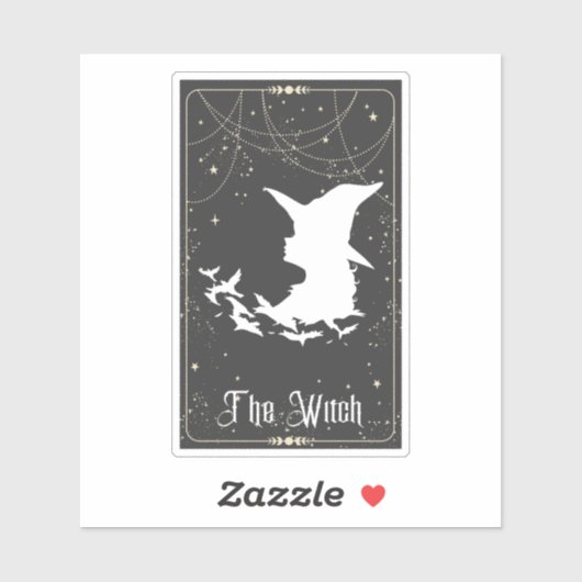 Das Hexensche Tarot Aufkleber (Blatt)