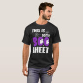Das hier ist ein Boo Sheet Funny Halloween Ghost T-Shirt (Vorne ganz)