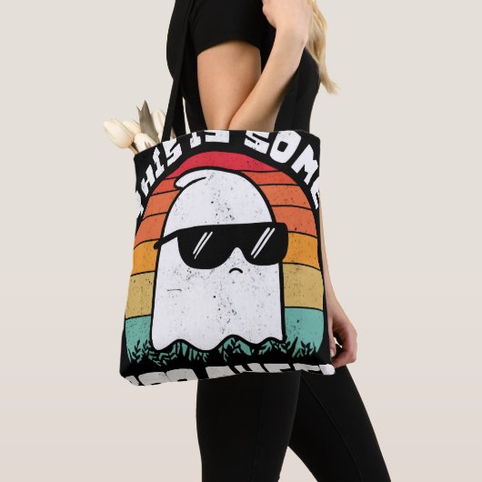 Das hier ist ein Boo-Sheet-Ghost-Kostüm Tasche (Von Nahem)