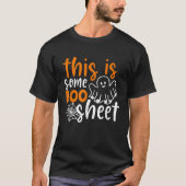 Das hier ist ein Boo Sheet Shirt Funny Halloween G (Vorderseite)