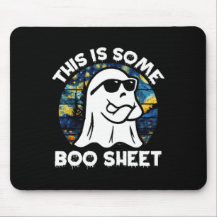 Das hier ist ein Boosheet Retro Van Gogh Halloween Mousepad