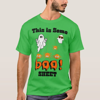Das hier ist ein Bootschild, das ein heißes Hallow T-Shirt