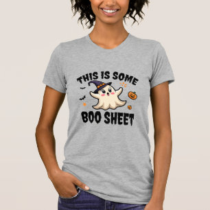 Das hier ist ein Bootschild, ein lustiges Hallowee T-Shirt