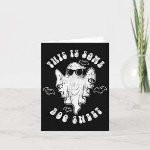 Das hier ist ein paar Boo-Sheet-Ghost-Kostüme Männ Karte