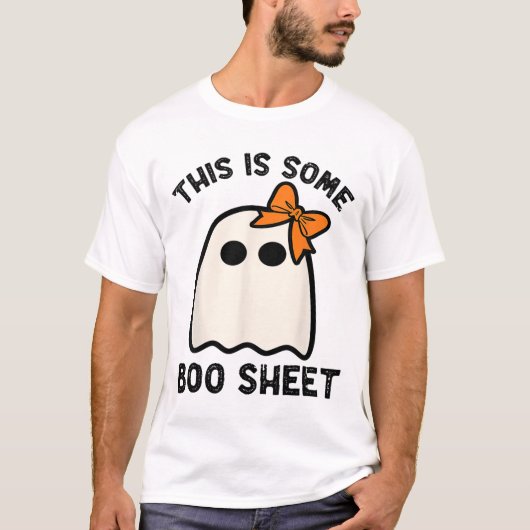 Das hier ist ein paar Boo-Sheet-Ghost-Kostüme Männ T-Shirt (Vorderseite)