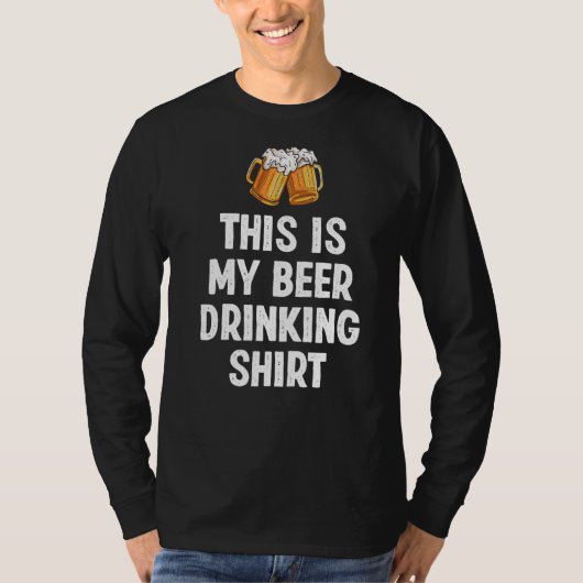 Das hier ist mein Bier, der mir das sonnige Bier i T-Shirt (Vorderseite)