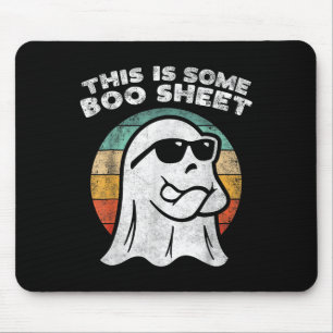 Das hier sind ein paar Boo-Sheet-Ghost-Sungles Hal Mousepad