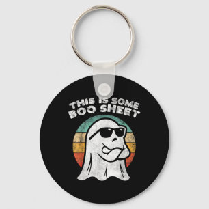 Das hier sind ein paar Boo-Sheet-Ghost-Sungles Hal Schlüsselanhänger