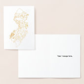 Das hier wird von Jersey handgezeichnet Folienkarte (Anzeige)