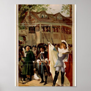 Das Highwayman Vintag Theater Poster