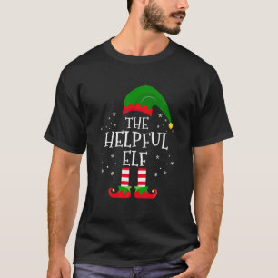 Das hilfreiche Elf Matching Family Christmas Party T-Shirt