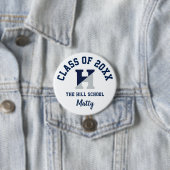 Das Hill School Button Logo ist Personalisiert (Beispiel)