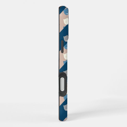 Das Hintergrundmuster der Sbuirrels iPhone Hülle (Rechte Seite)