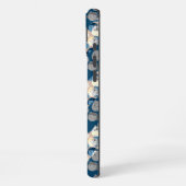 Das Hintergrundmuster der Sbuirrels iPhone Hülle (Linke Seite)