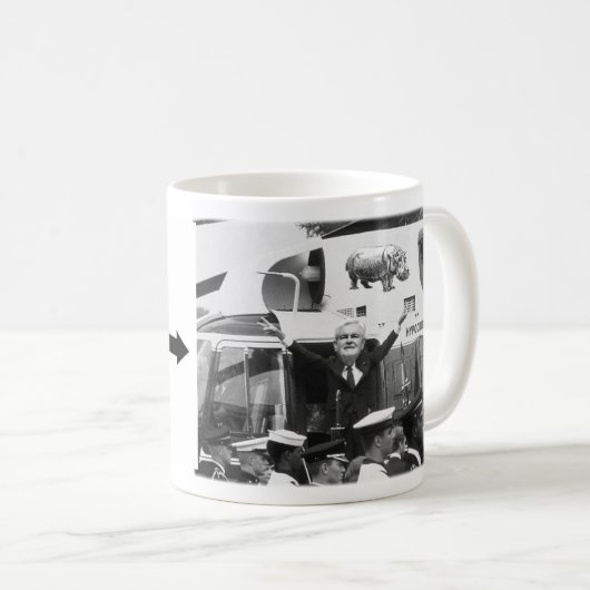 Das Hippocrite Kaffeetasse (VorderseiteRechts)