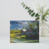 Das historische Fischerdorf Finn Slough Postkarte (Stehend Vorderseite)